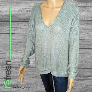 H&M Sage Knit Sweater